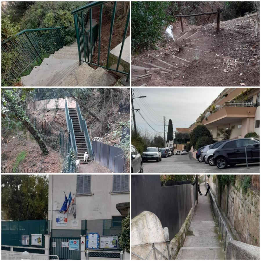 Chambre D Hote Avec Clim Terrasse Et Petit Dejeuner Hauteurs De Nice Buitenkant foto