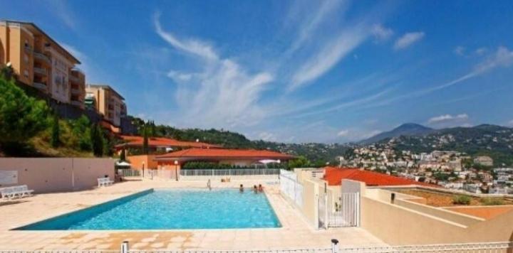 Chambre D Hote Avec Clim Terrasse Et Petit Dejeuner Hauteurs De Nice Buitenkant foto