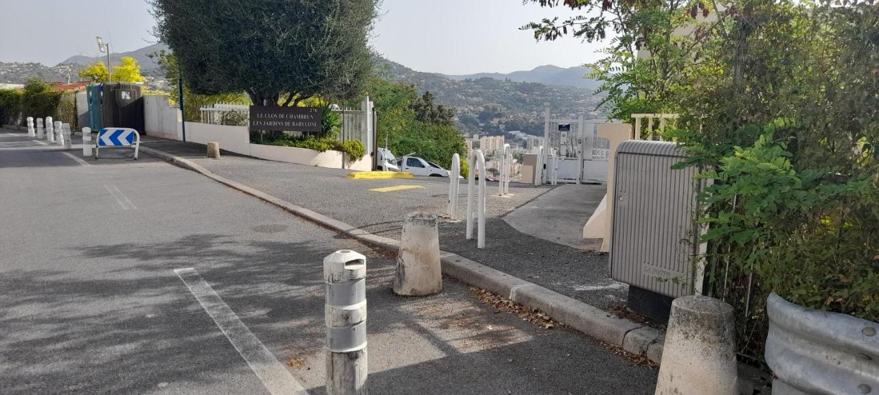 Chambre D Hote Avec Clim Terrasse Et Petit Dejeuner Hauteurs De Nice Buitenkant foto