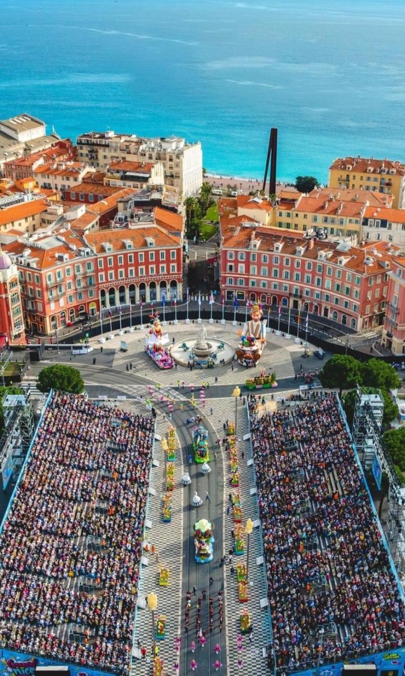 Chambre D Hote Avec Clim Terrasse Et Petit Dejeuner Hauteurs De Nice Buitenkant foto