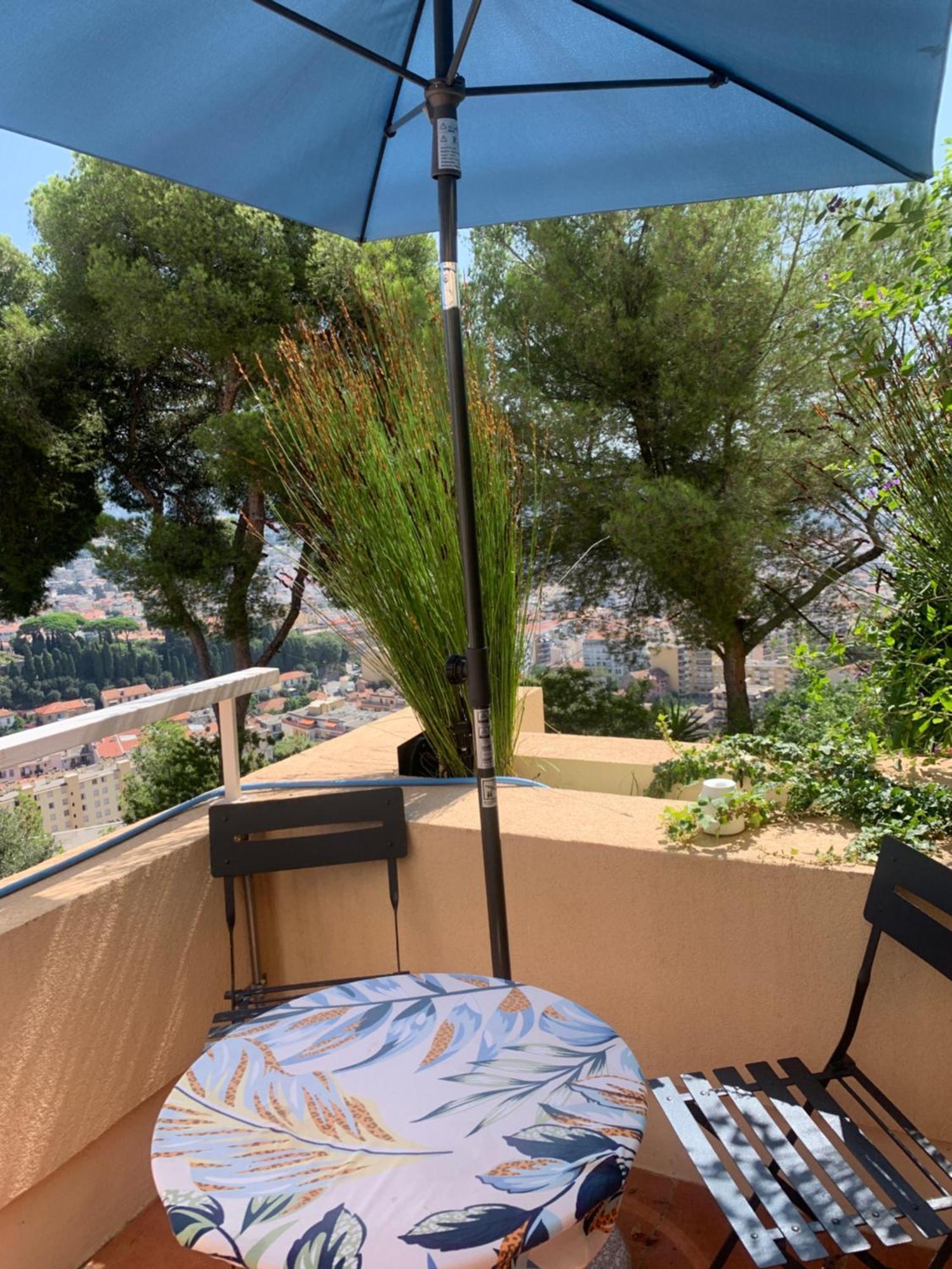 Chambre D Hote Avec Clim Terrasse Et Petit Dejeuner Hauteurs De Nice Buitenkant foto